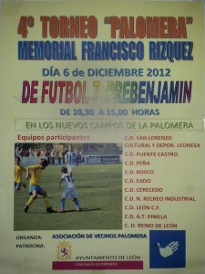 Torneo_Palomera_Prebenjamin_San-Lorenzo Cartel Torneo Palomera-San Lorenzo Prebenjamin