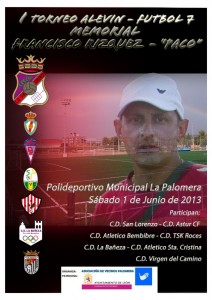I Torneo Alevin Francisco Rizquez - 'Paco'
