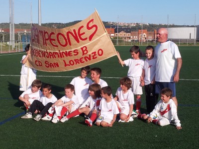 Prebenjamin B Campeones de Liga