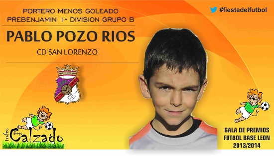 Portero menos goleado Prebenjamin