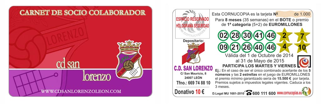 CORNUCOPIAS CD SAN LORENZO CORNUCOPIAS CD SAN LORENZO